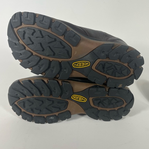 Men's KEEN NOPO 1009252 Brown Leather Hiking Casual Shoes Size 9 - Picture 9 of 9